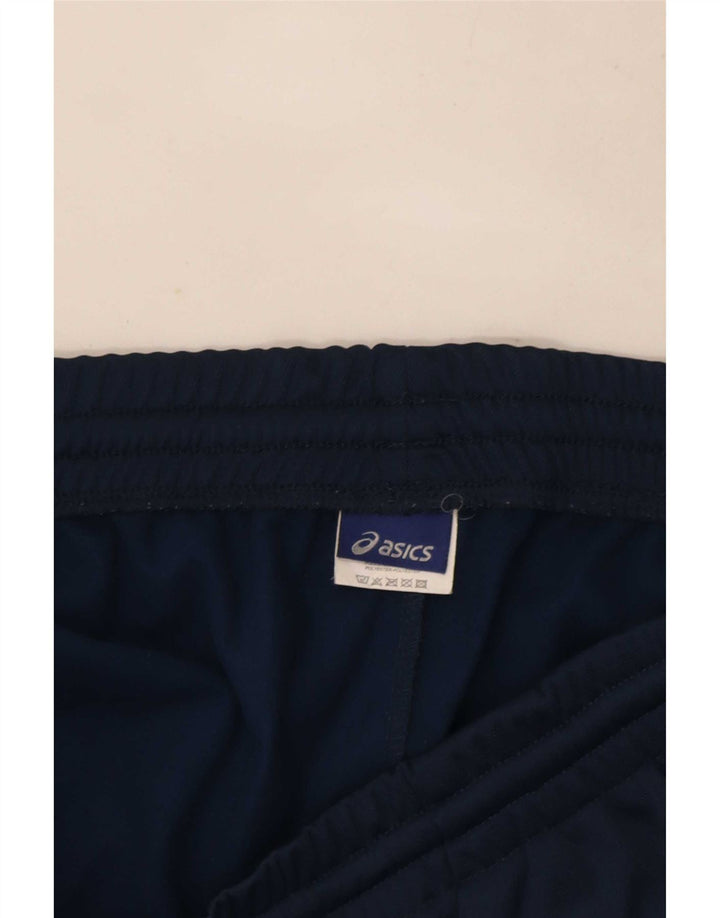 Asics Pantalón Chándal Hombre Grande Azul Marino Poliéster