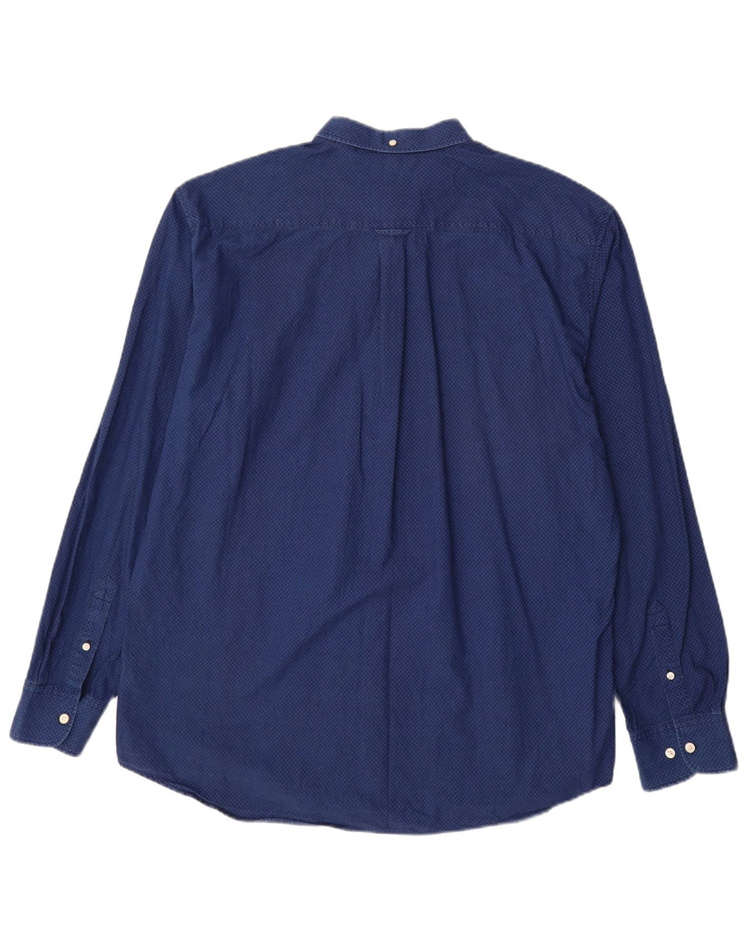 GANT Camisa Regular Fit Hombre Talla 45/46 18 2XL Algodón Geométrico Azul