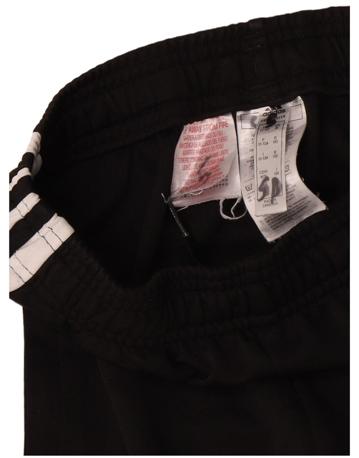 Adidas Pantalón de chándal gráfico para niño 11-12 años Negro Poliéster