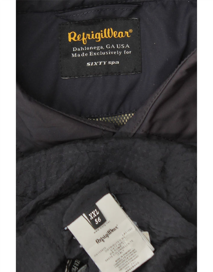 Refrigiwear Chaqueta utilitaria para hombre UK 44 2XL Azul marino Nylon