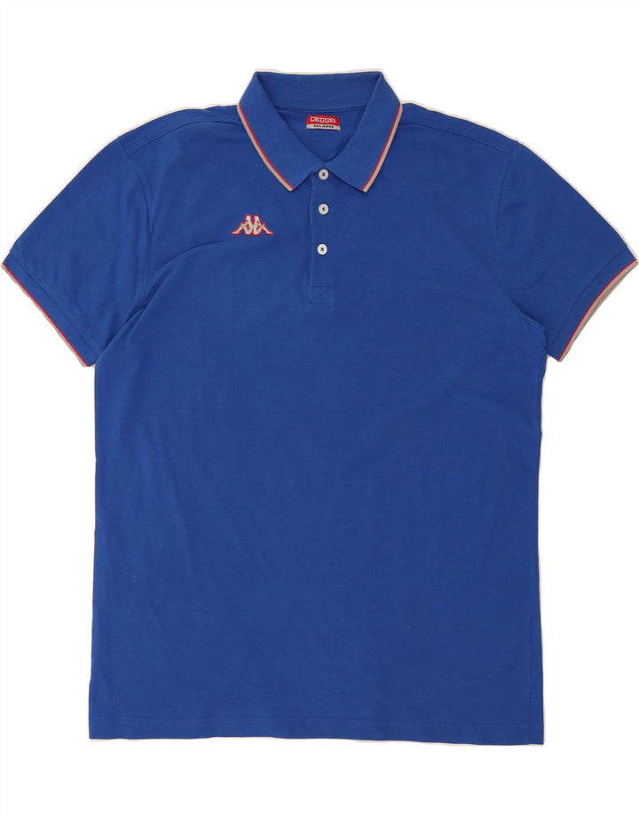 KAPPA Mens Polo Shirt 2XL Blue Vintage Kappa and Second-Hand Kappa from Messina Hembry 