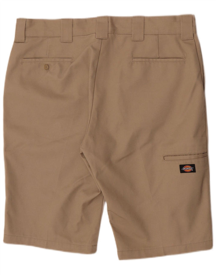 Dickies Pantalones cortos cargo ajustados para hombre W38 XL Poliéster beige