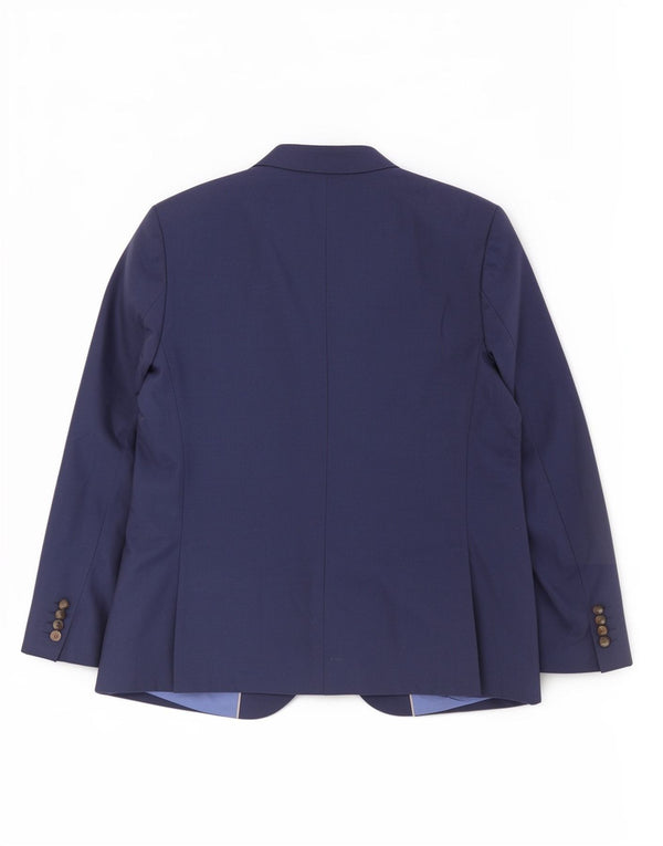 Marks & Spencer Chaqueta tipo blazer de 2 botones para hombre UK 44 XL Azul marino Clásico