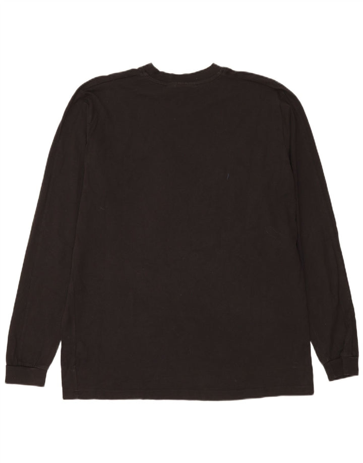 Puma Hombre Gráfico Top Manga Larga XL Algodón Negro