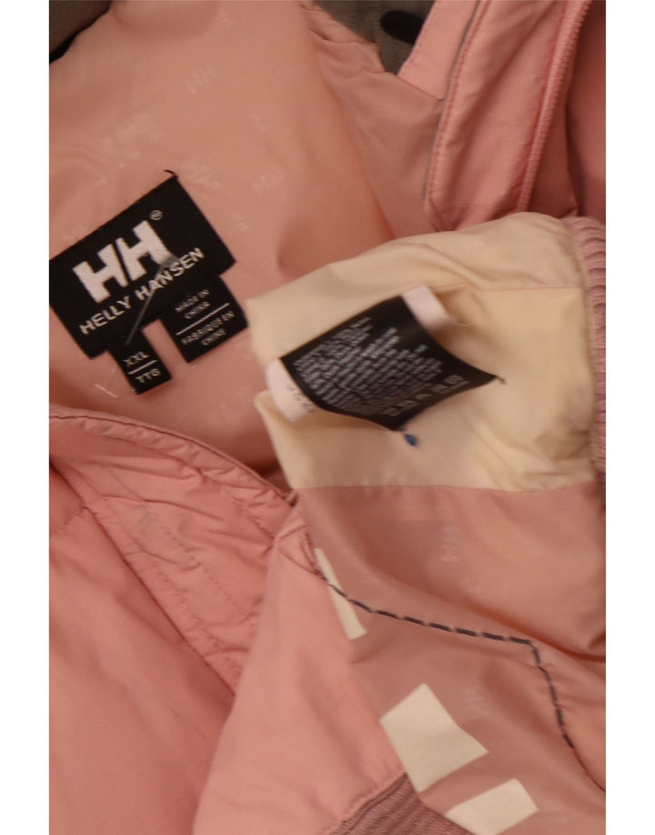 Helly Hansen Chaqueta acolchada con capucha para mujer UK 44 2XL Nylon rosa
