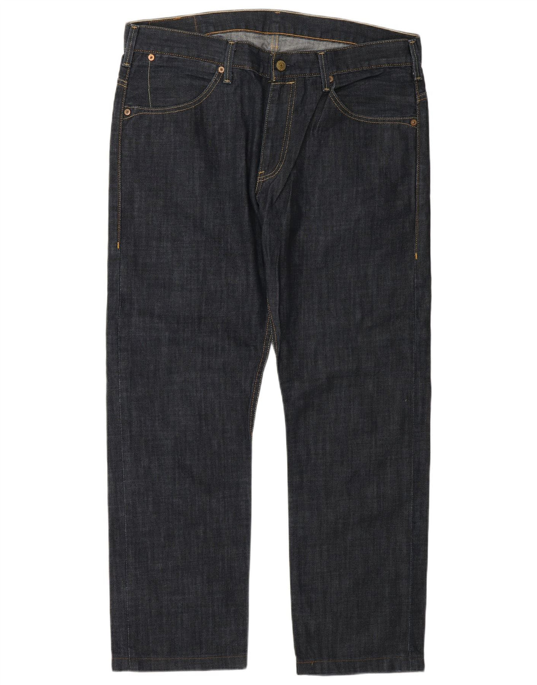 Levi's Jeans rectos 504 para hombre W36 L32 Algodón azul marino