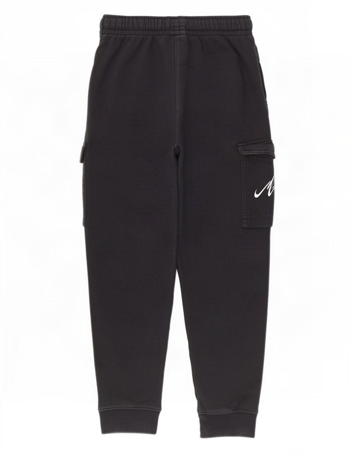 Nike Pantalones cargo cargo para niños, 10-11 años, talla mediana, algodón negro