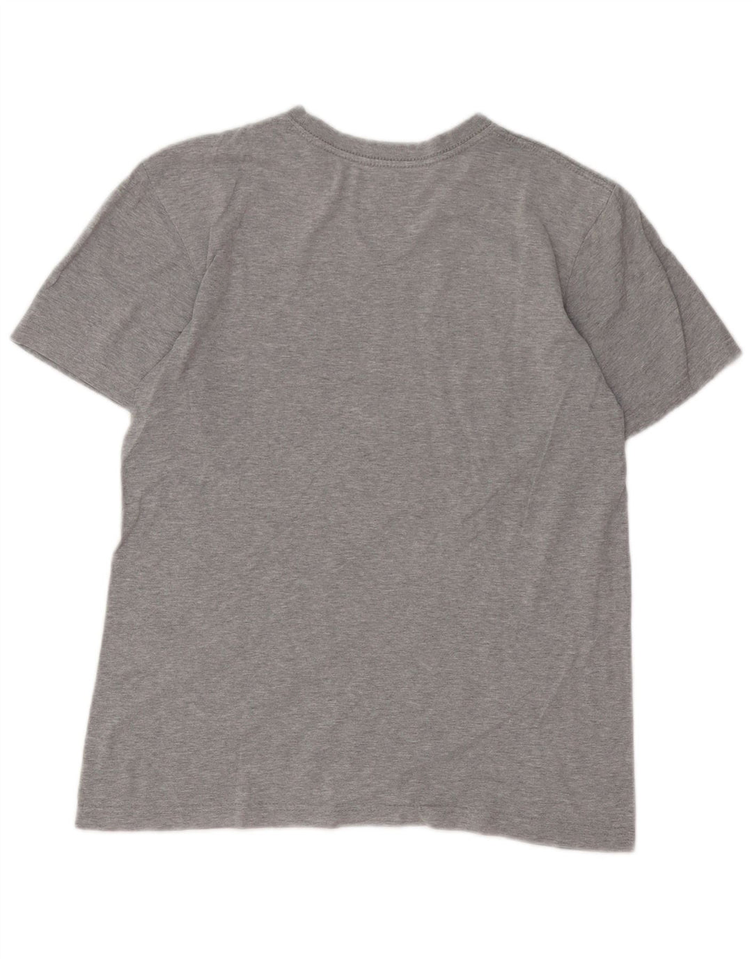 Nike Camiseta gráfica de ajuste regular para hombre Top pequeño de algodón gris