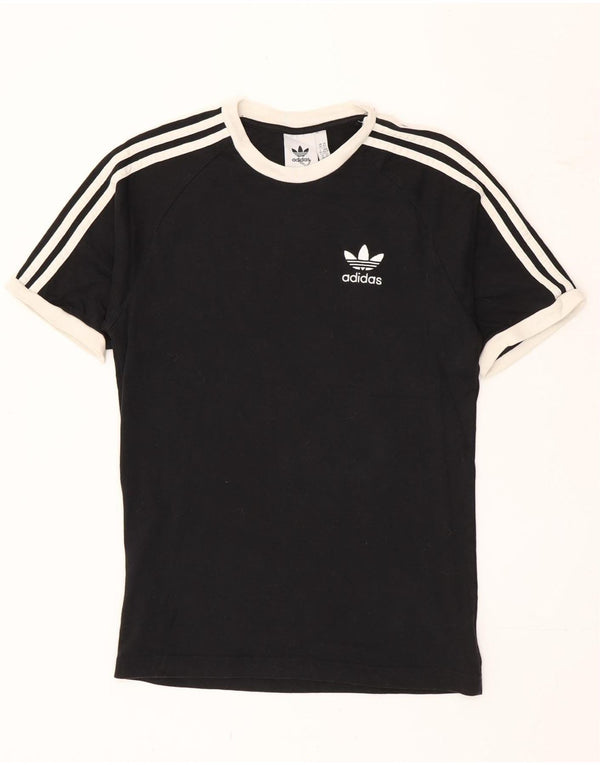 Adidas Hombre Camiseta Top XS Negro Algodón