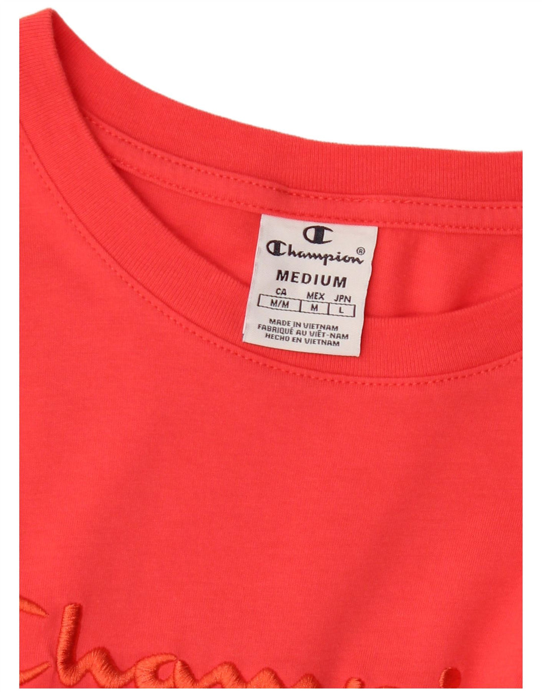 CHAMPION Camiseta gráfica para mujer Top UK 14 Medium Red