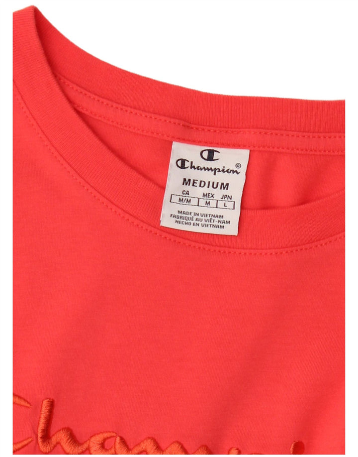 CHAMPION Camiseta gráfica para mujer Top UK 14 Medium Red