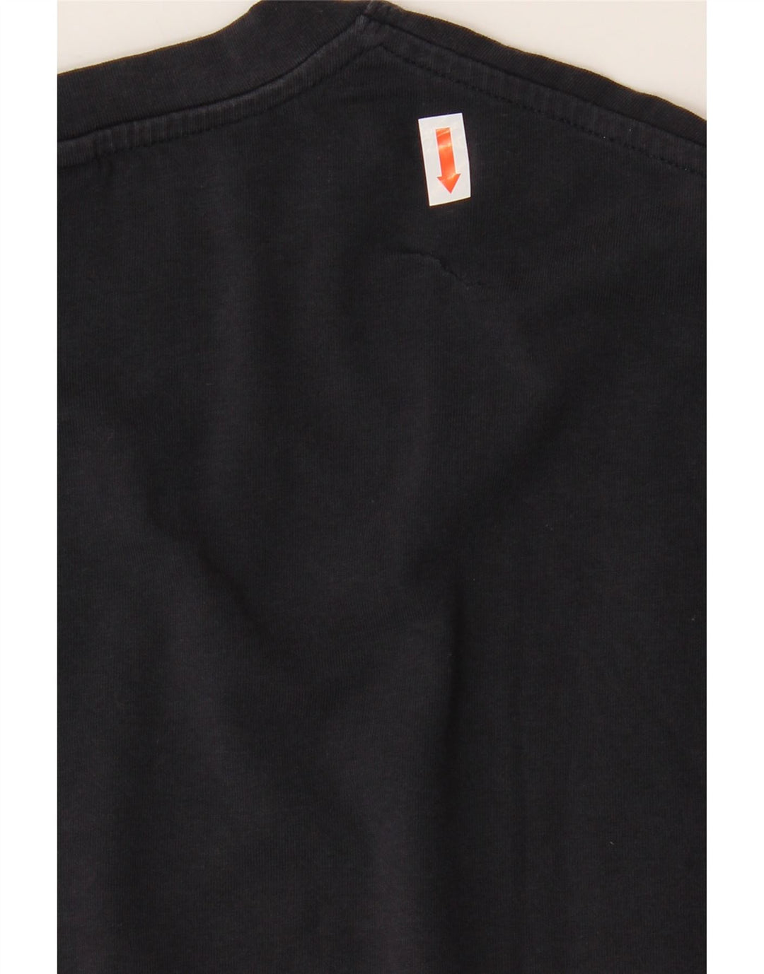 TRUSSARDI JEANS Camiseta Hombre Top Medium Negro Algodón