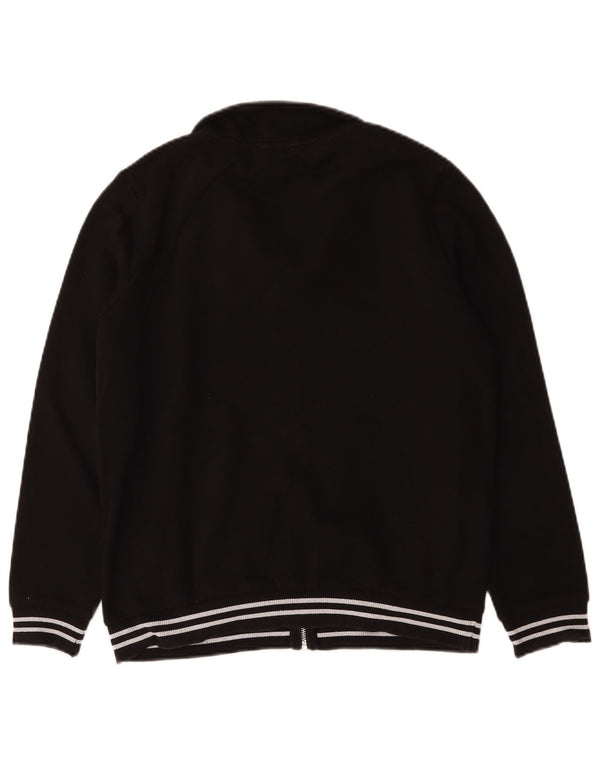 Puma Hombre Chándal Top Chaqueta Mediana Algodón Negro