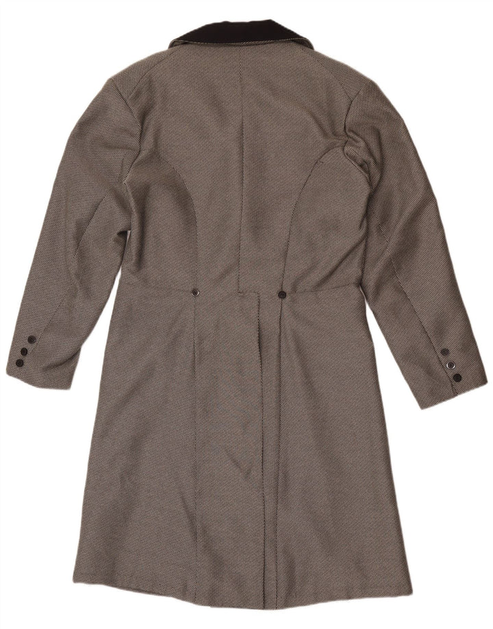 Frontier Classics Abrigo para hombre UK 38 Poliéster gris medio