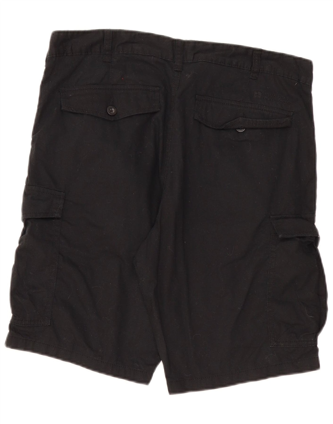 Pantalones cortos tipo cargo para hombre Mountain Warehouse W34 Algodón negro grande