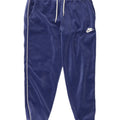 NIKE Womens Tracksuit Trousers Joggers Small Blue Polyester Sports
