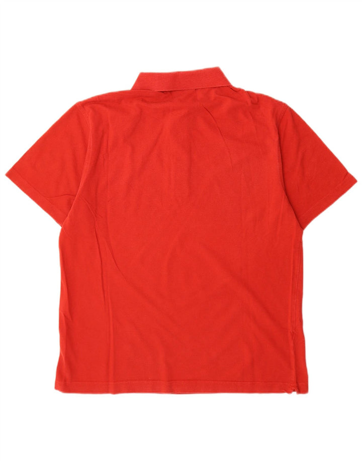 Polo Lacoste para hombre talla 5 grande algodón rojo