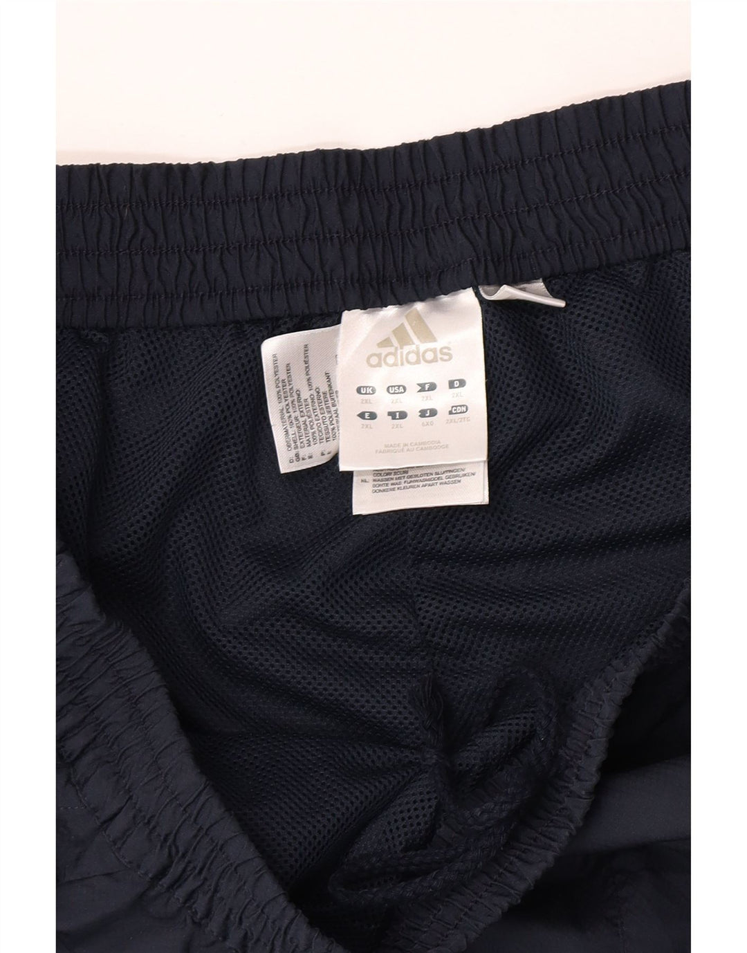 Pantalón Adidas Hombre Chándal 2XL Azul Marino Poliéster