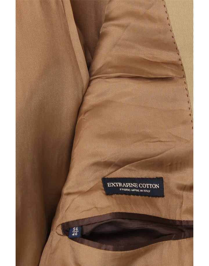 Massimo Dutti Chaqueta Blazer De 3 Botones Hombre EU 56 XL Beige