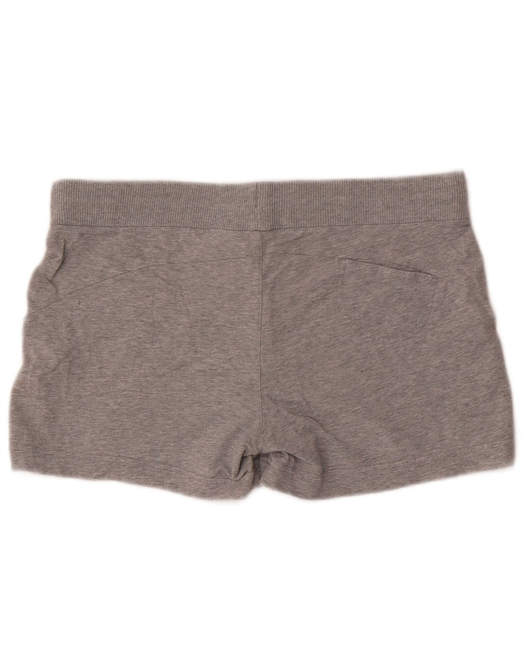 Pantalones cortos deportivos Nike para mujer Reino Unido 12/14 Algodón gris medio