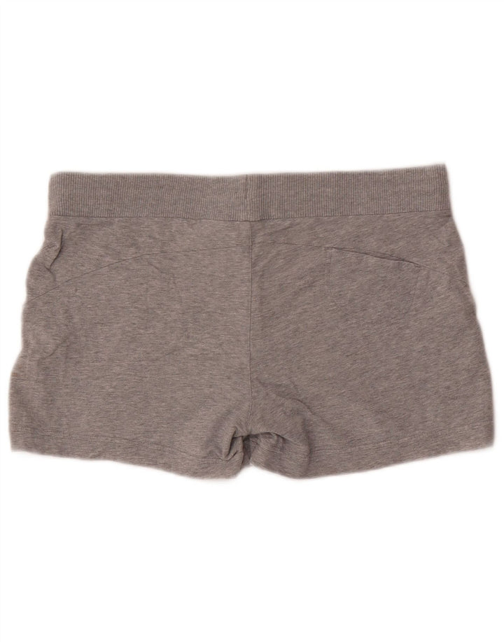 Pantalones cortos deportivos Nike para mujer Reino Unido 12/14 Algodón gris medio