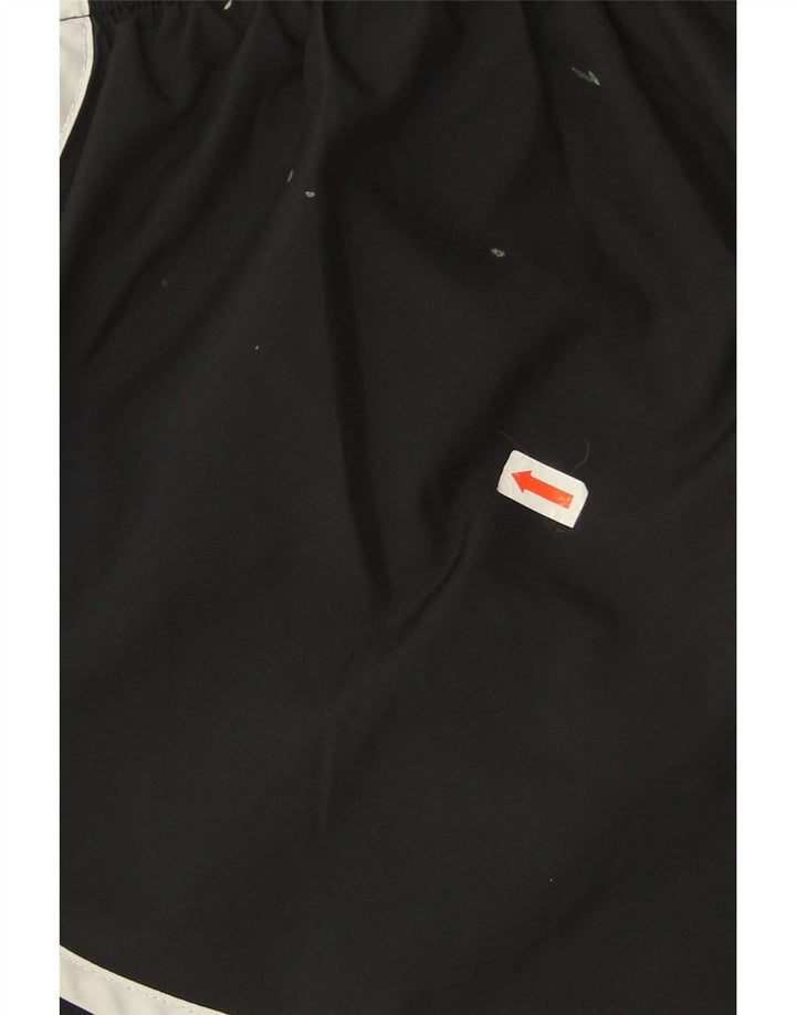 Nike Pantalones cortos deportivos Dri Fit para mujer UK 8 Small Poliéster negro
