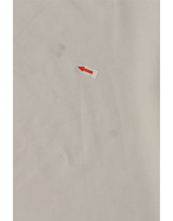 Marlboro Classics Top Hombre Manga Larga Algodón Blanco Mediano