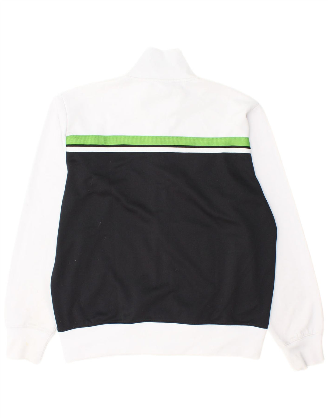 Asics Hombre Chándal Top Jacket XL Negro Colorblock Poliéster