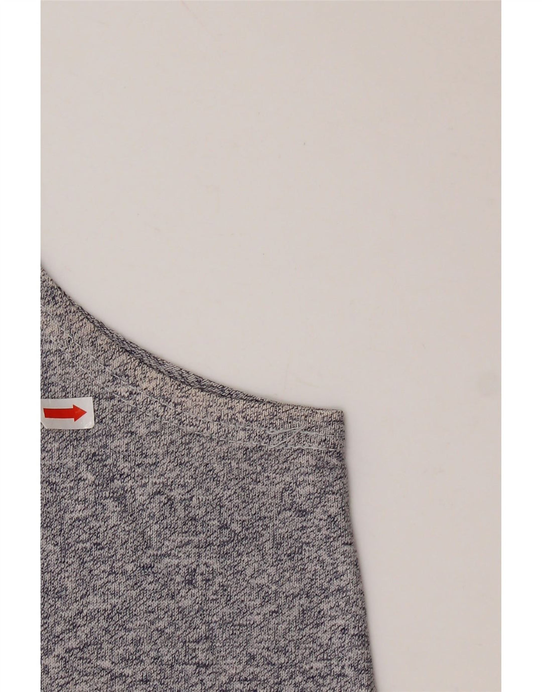 CHAMPION Top sin mangas para mujer UK 12 Gris medio moteado