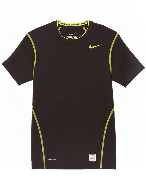 Nike Camiseta Dri Fit para Hombre UK 36/38 Small Negro
