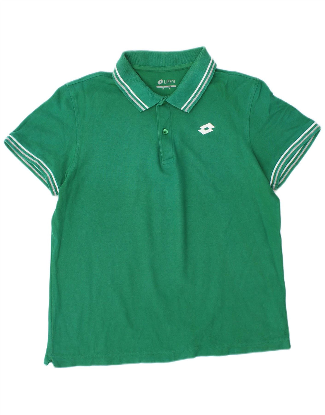 LOTTO Polo Hombre Small Verde Algodón