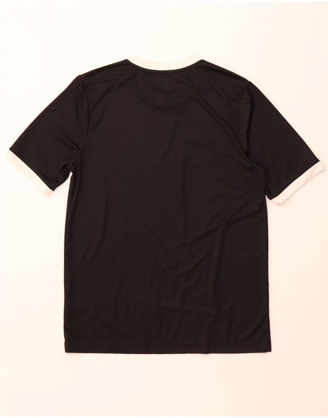 ADIDAS Camiseta Climalite para niño 15-16 años XL Negro Rayas Poliéster