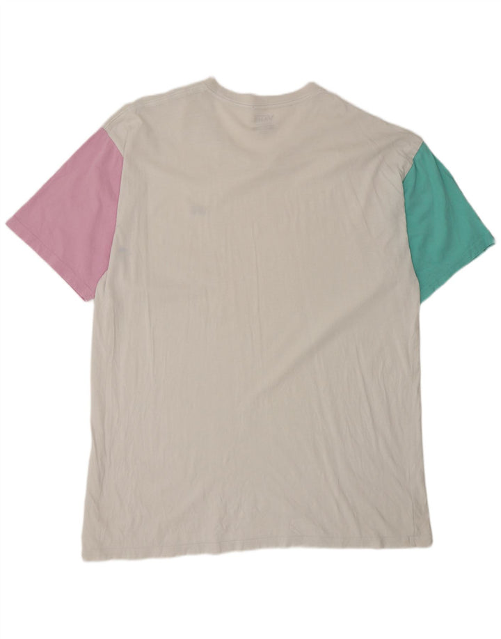 Camiseta Vans Classic Fit para hombre, talla 2XL, color blanco