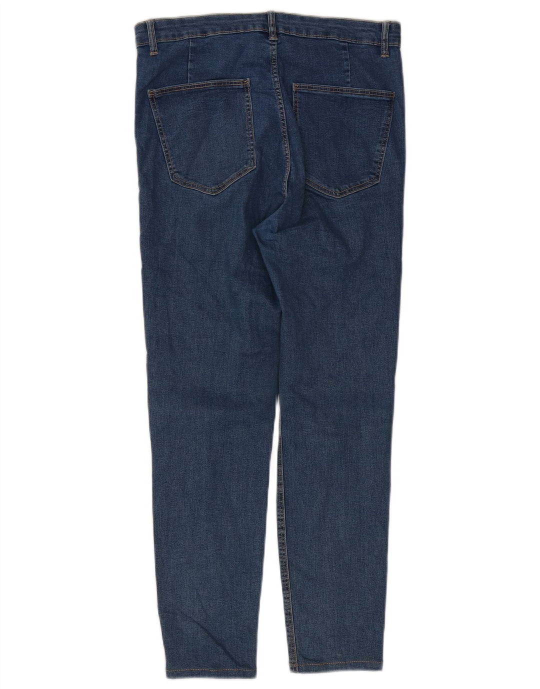 Zara Vaqueros Slim Mujer EU 44 XL W34 L25 Azul