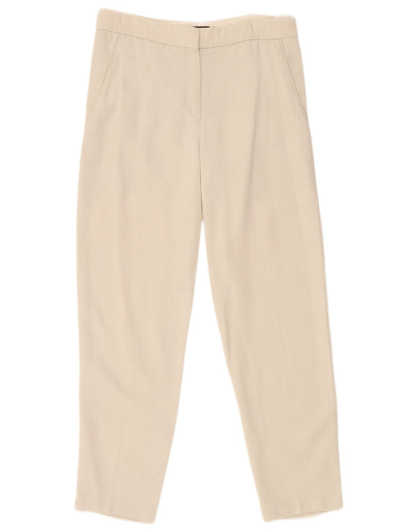 Calvin Klein Pantalones chinos cónicos para mujer US 4 Small W30 L27 Beige
