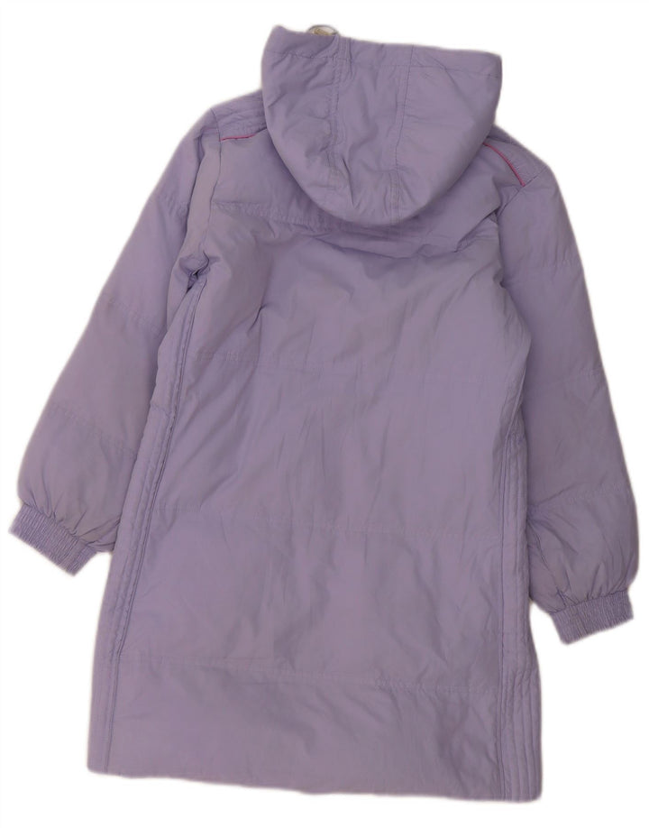 Champion Abrigo acolchado con capucha para niñas 9-10 años Poliéster morado medio