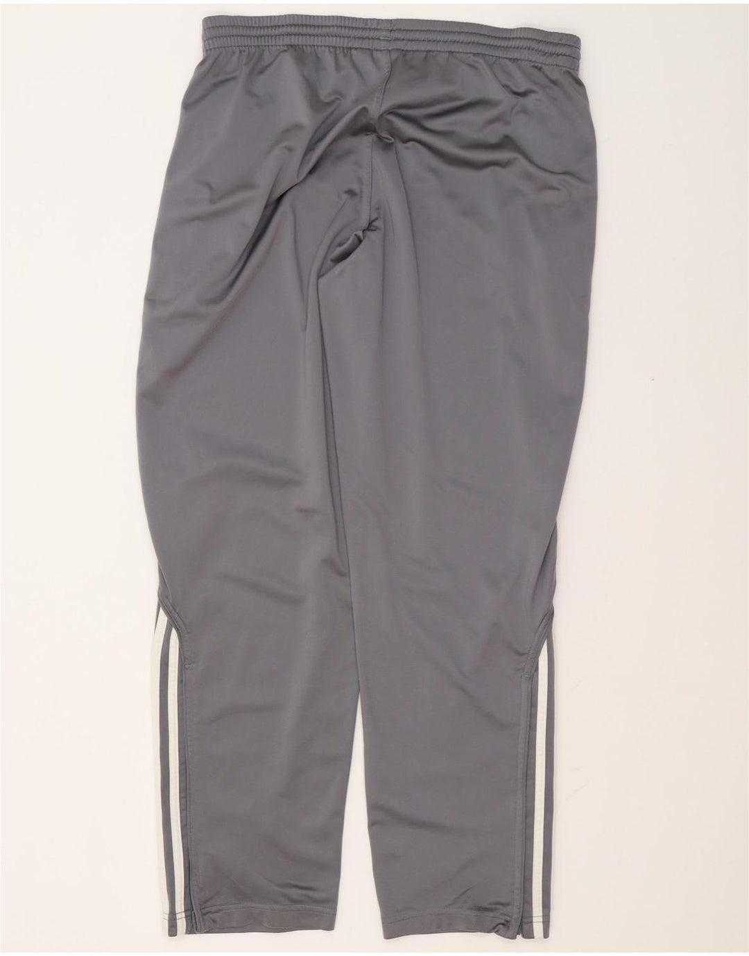 Adidas Pantalones de chándal para hombre Joggers UK 38/40 Gris medio Poliéster