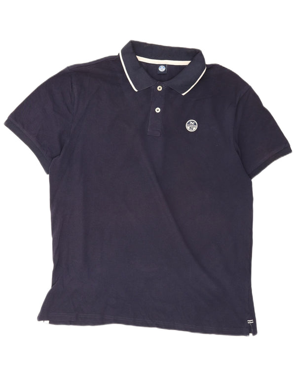 Polo North Sails Hombre XL Algodón Azul Marino