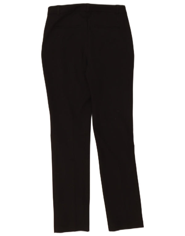 Reiss Pantalones chinos ajustados para mujer UK 4 XS W26 L29 Poliéster negro