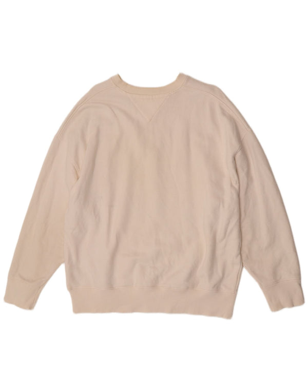 Tommy Hilfiger Sudadera Jumper para Hombre Large White Cotton