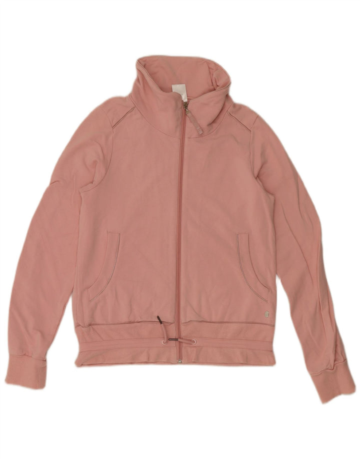 Adidas - Chaqueta de chándal para mujer, talla 12, color rosa medio, modal