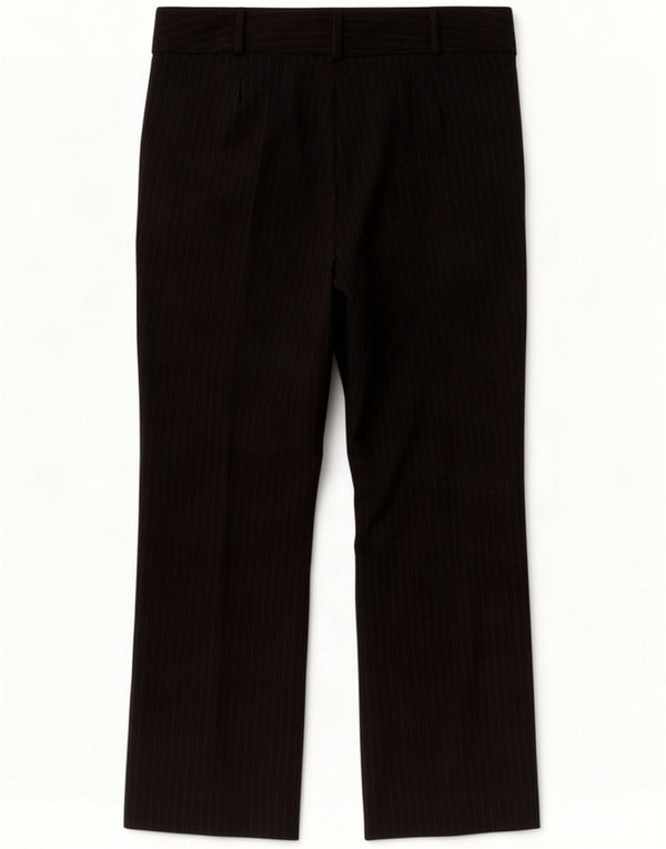 Pantalones de traje para mujer Marks & Spencer UK 16 Large W36 L29 Rayas negras