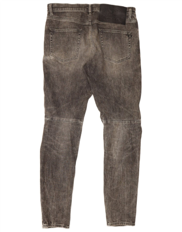 Diesel Hombre D-Strukt Slim Jeans W32 L32 Algodón Gris