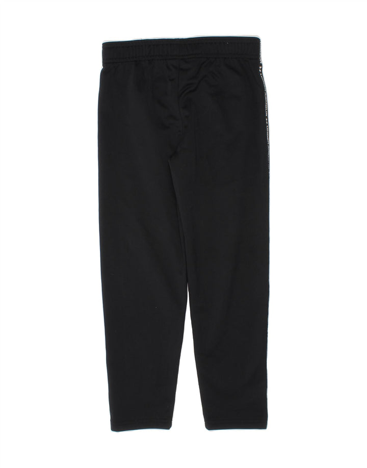 UNDER ARMOUR Girls Graphic Tracksuit Trousers 6-7 Years  Black Polyester Vintage Under Armour and Second-Hand Under Armour from Messina Hembry 
