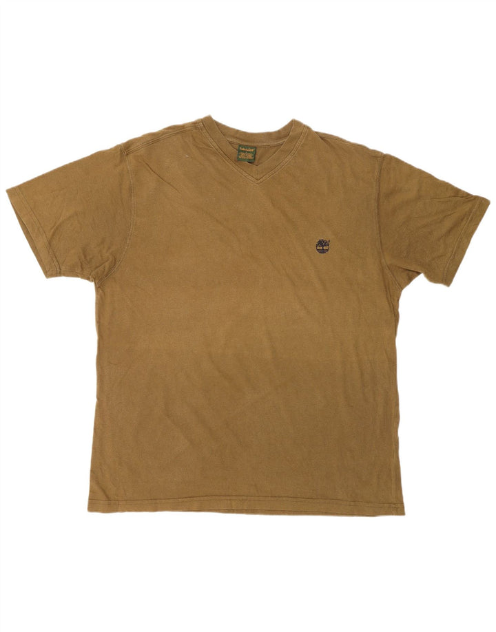 TIMBERLAND Camiseta Hombre Top Large Khaki Algodón