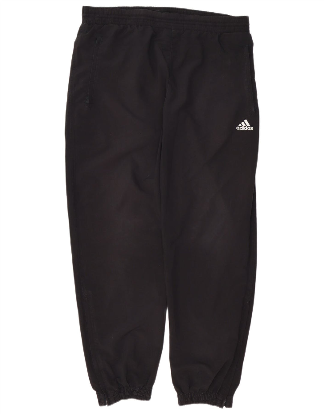 Adidas Hombre Pantalones De Chándal Joggers XL Negro Poliéster