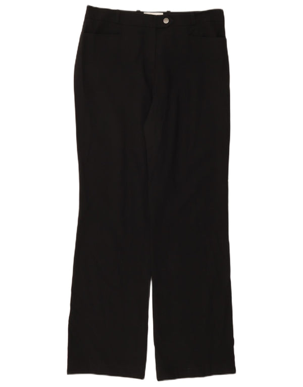 CALVIN KLEIN Pantalones de traje de ajuste moderno para mujer US 2 XS W30 L30 Negro