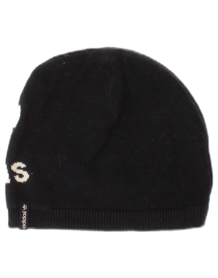 Adidas - Gorro gráfico para mujer, talla única, algodón negro