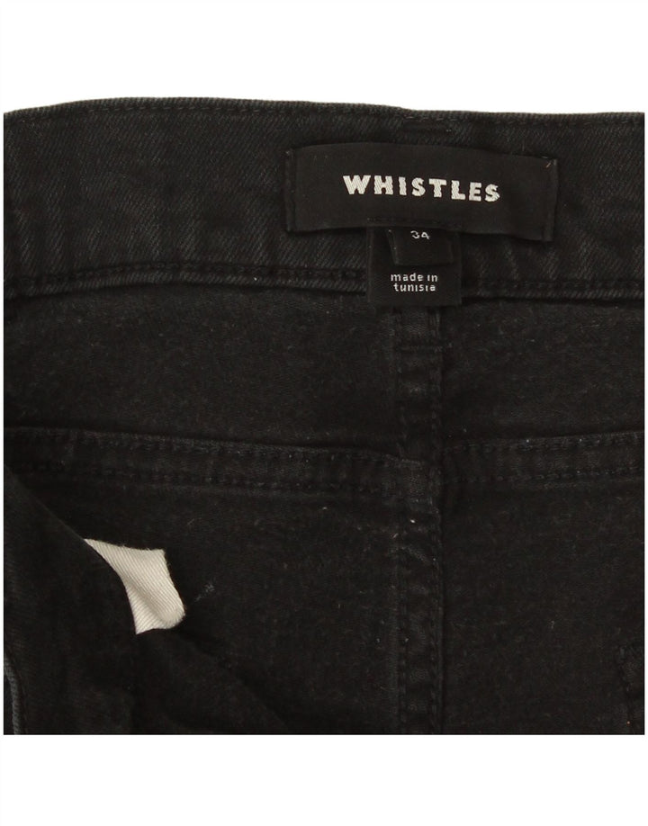 Vaqueros ajustados y cortos para mujer de Whistles W34 L25 Black