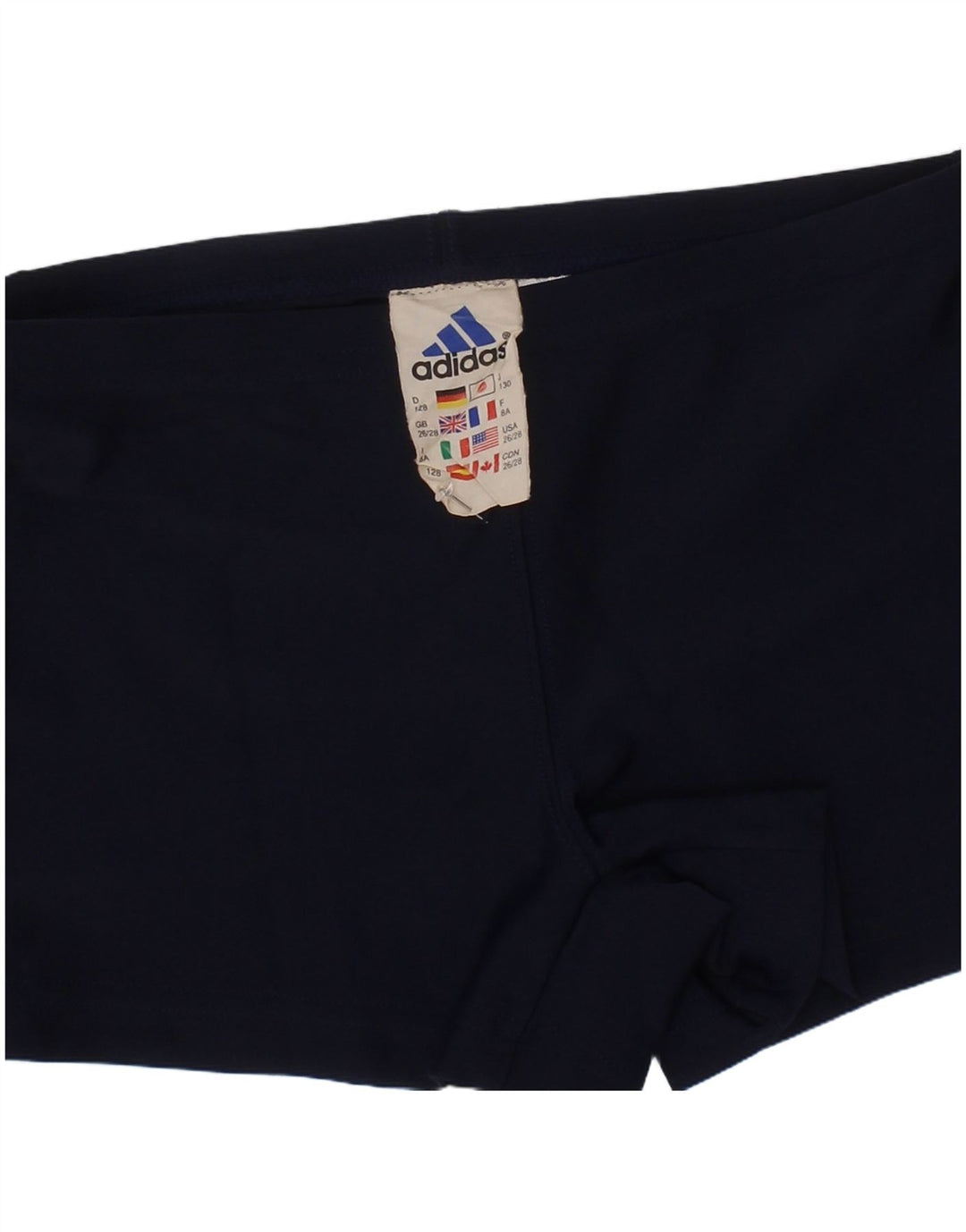 Adidas Bañador Corto Niño 7-8 Años Azul Marino Poliéster